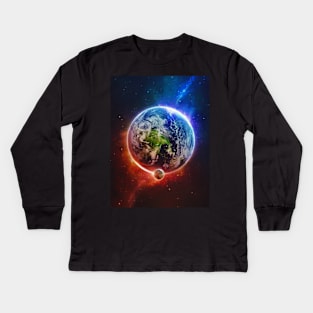 The Planet Earth Kids Long Sleeve T-Shirt